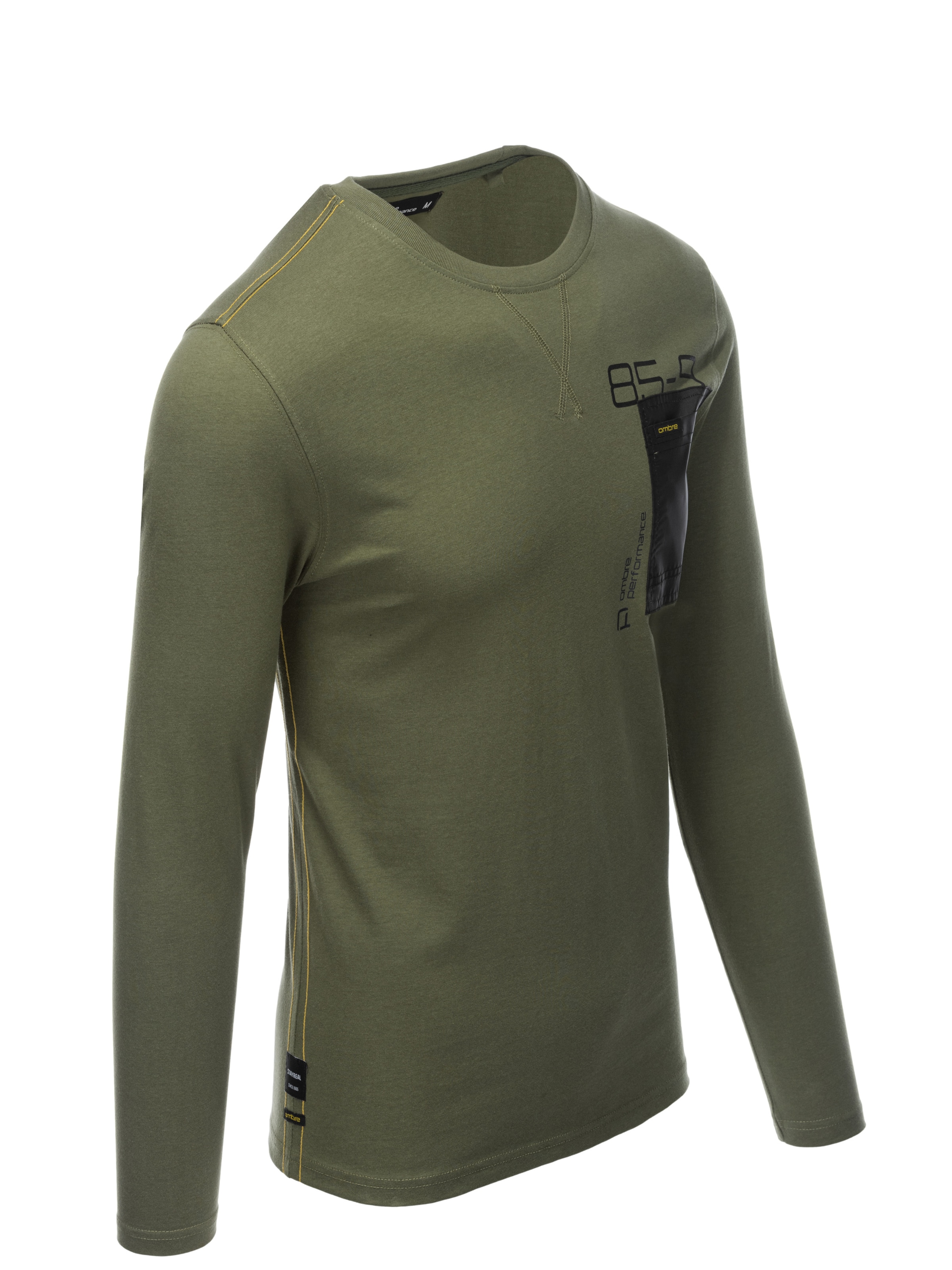 Ombre Shirt in Groen