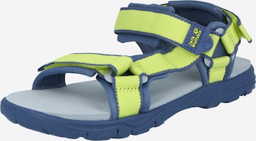 JACK WOLFSKIN Sandalen 'Seven Seas' in Geel: voorkant