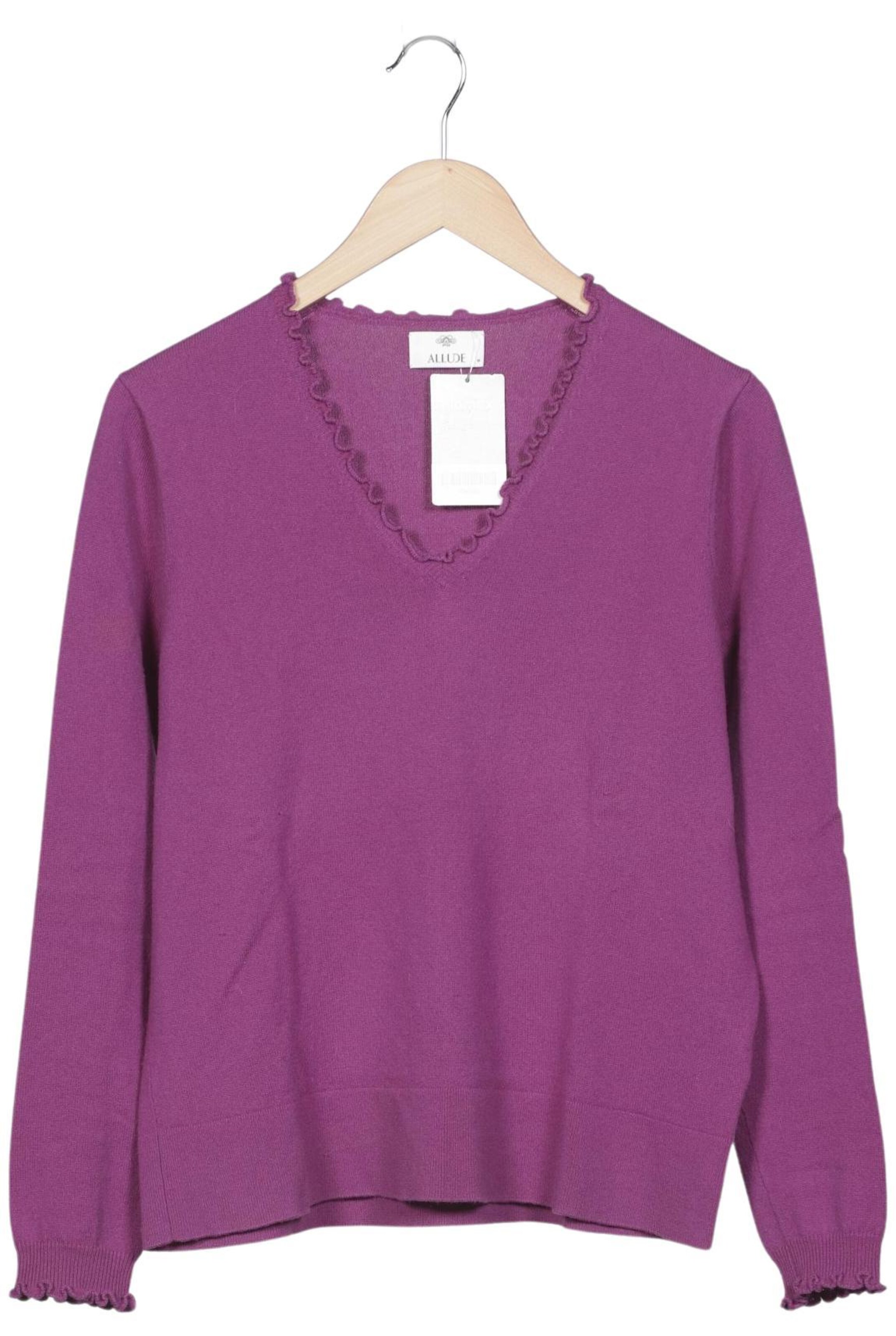 Allude Sweater & Cardigan in M in Purple: front