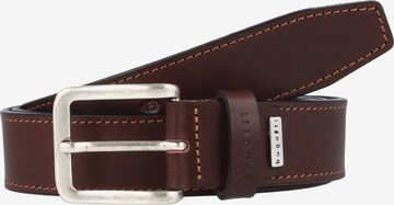 Ceinture bugatti en marron : devant