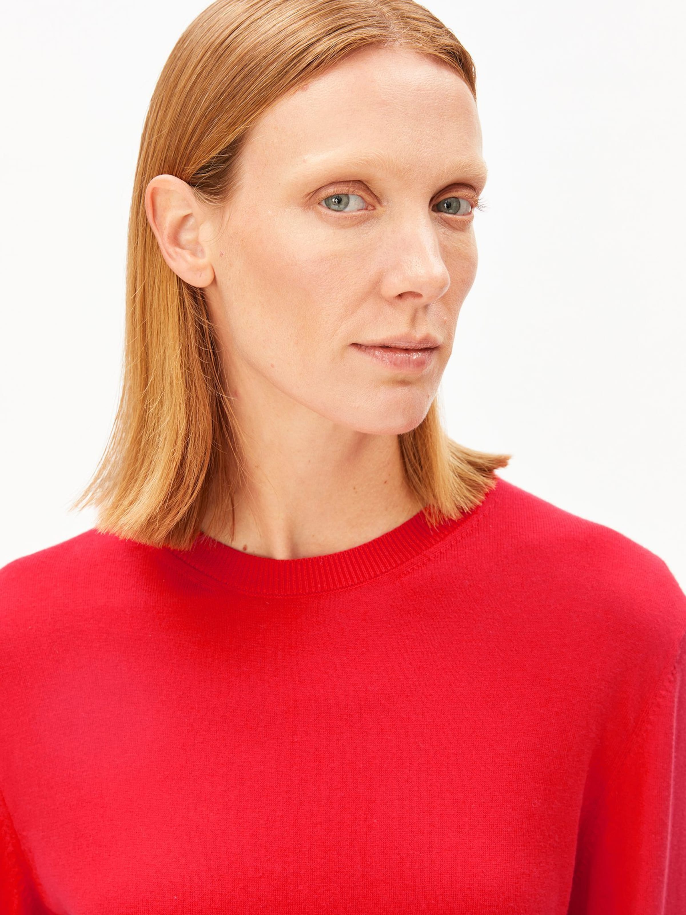 Pull-over ARMEDANGELS en rouge : devant