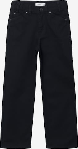 Pantalon 'Ryan' NAME IT en noir : devant