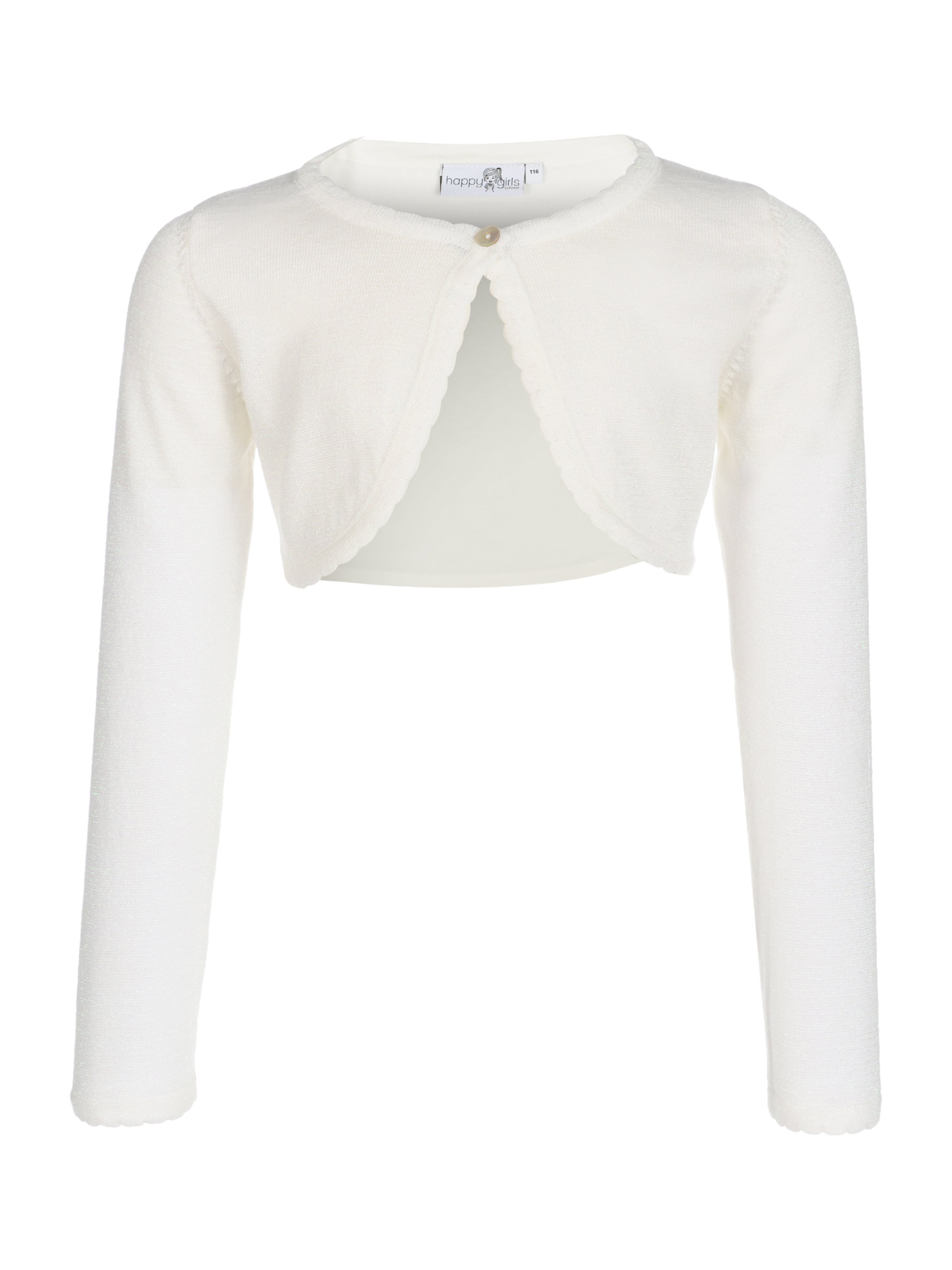 happy girls - Cárdigan en blanco: frente