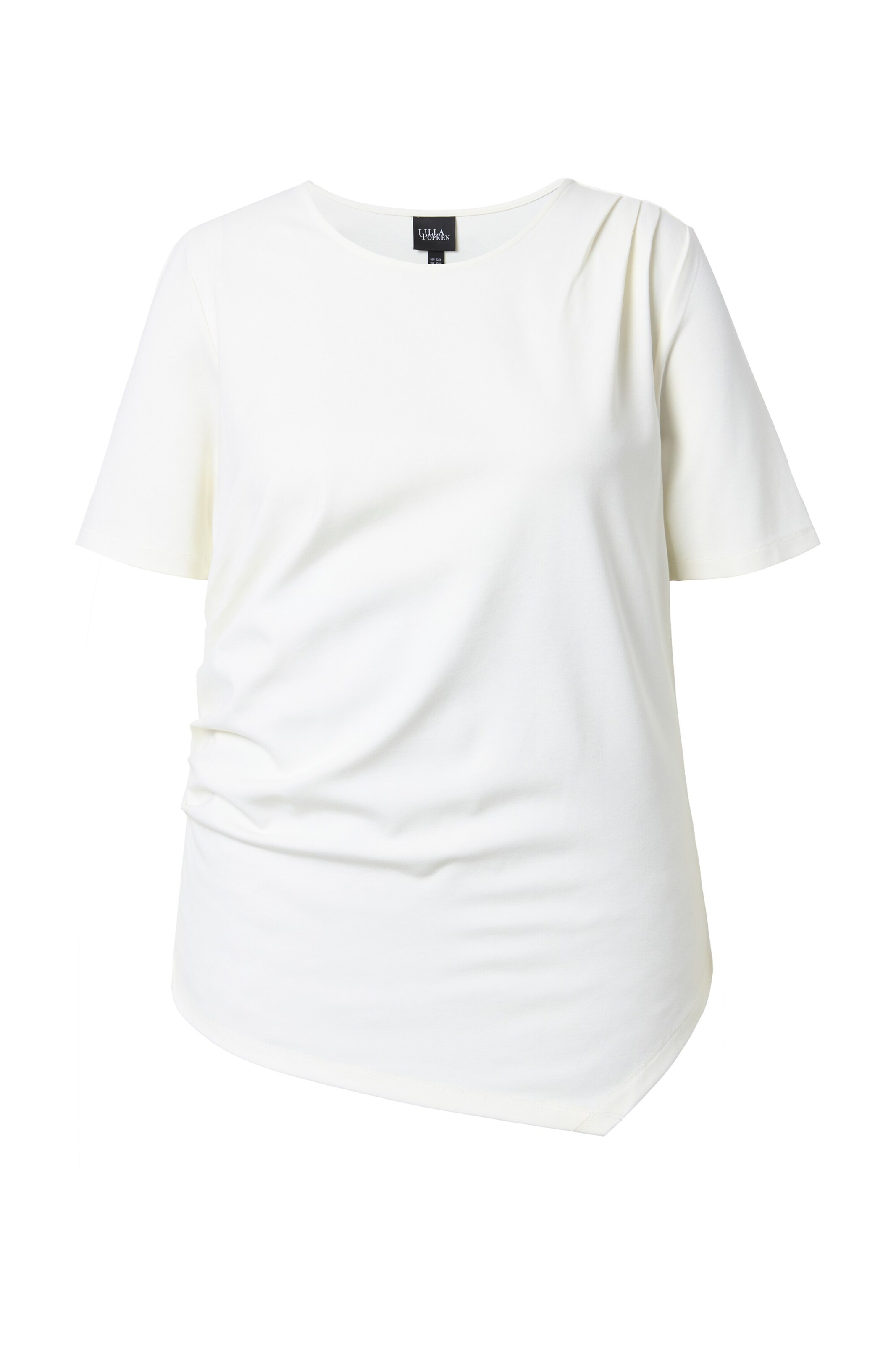 Ulla Popken Shirt in Weiß: Vorderseite