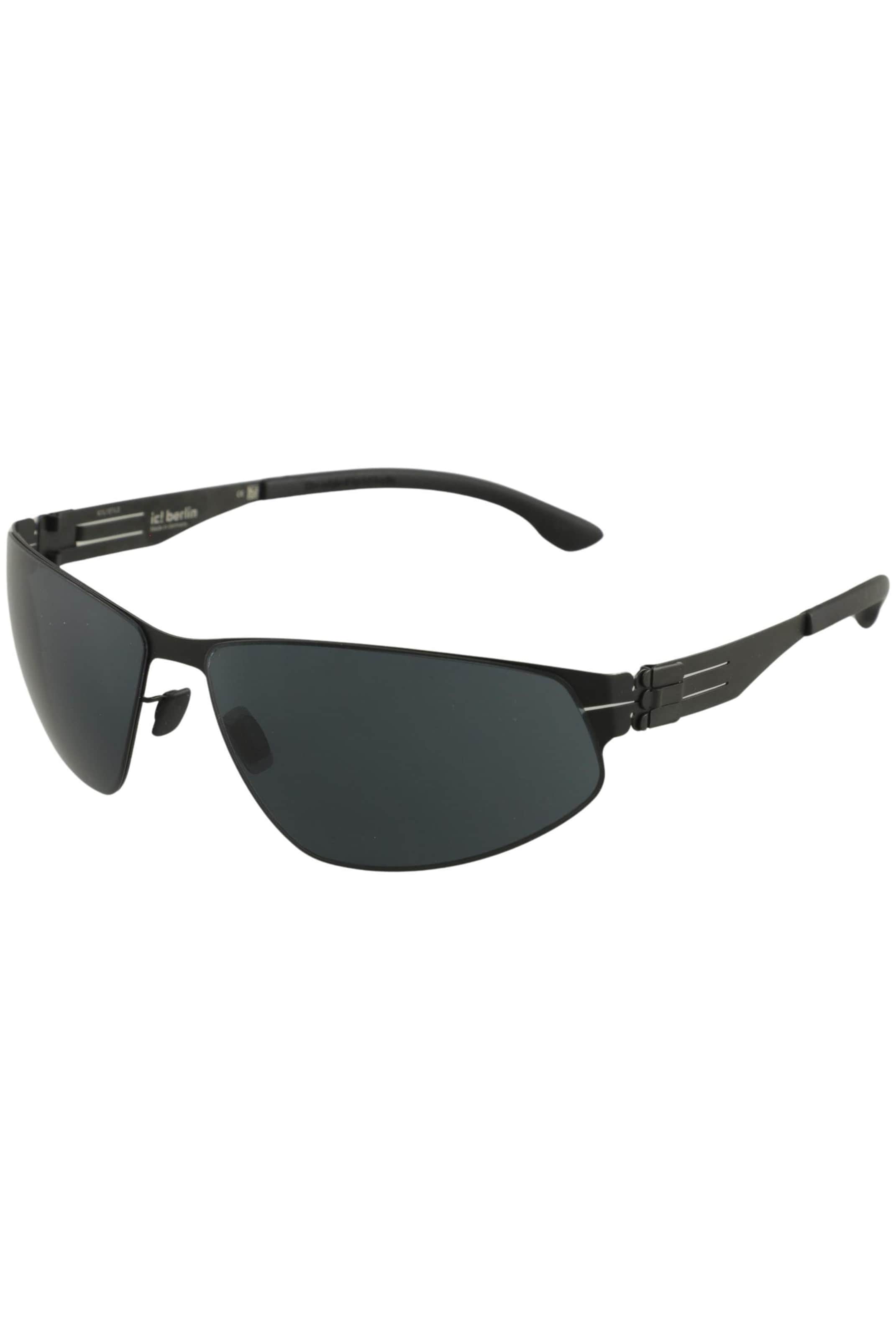 ic! berlin Sunglasses in One size in Black: front