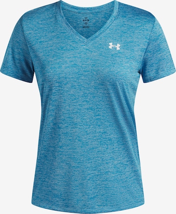 UNDER ARMOUR Performance shirt 'Twist' in Blue: front