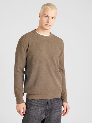 NN07 Pullover 'Danny 6429' i beige: forside