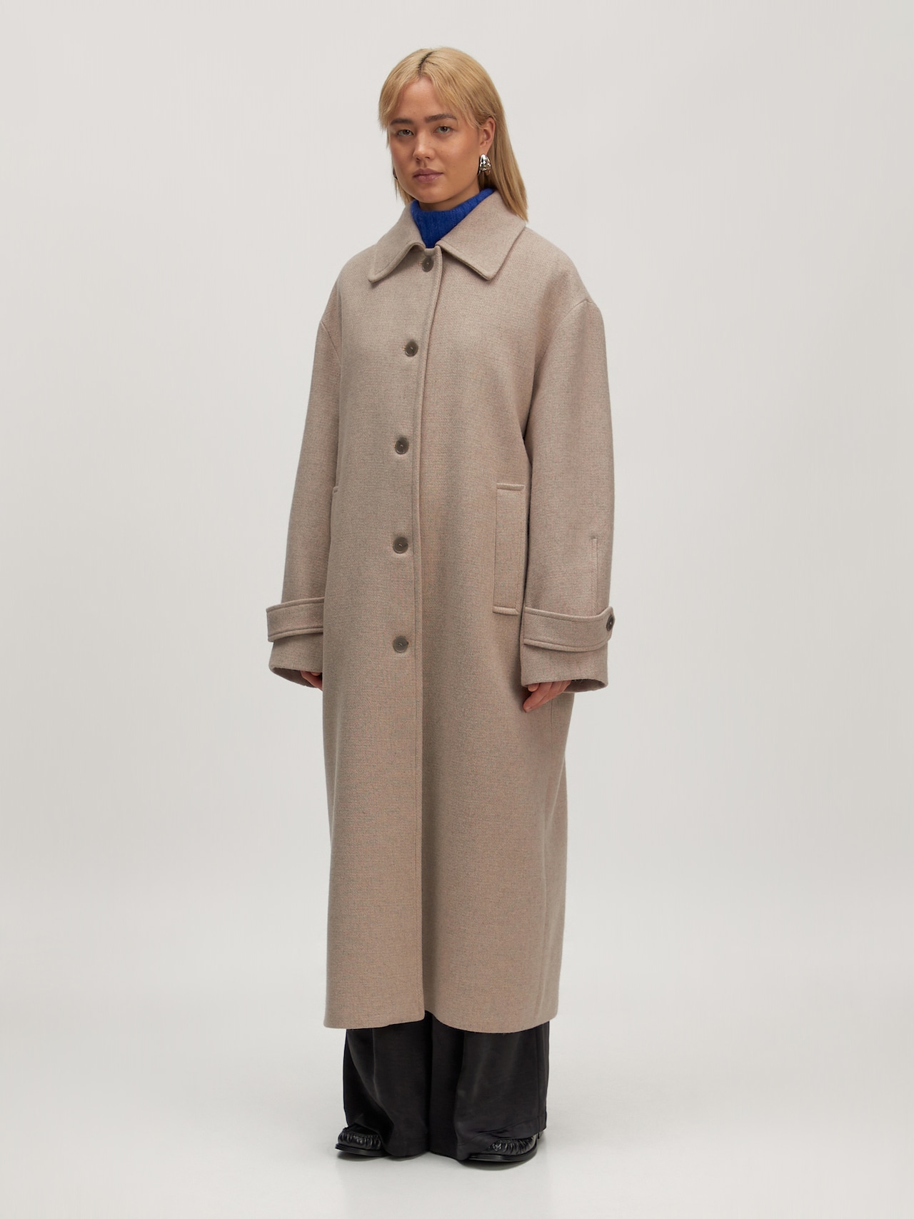 EDITED Cappotto di mezza stagione 'Fine' beige