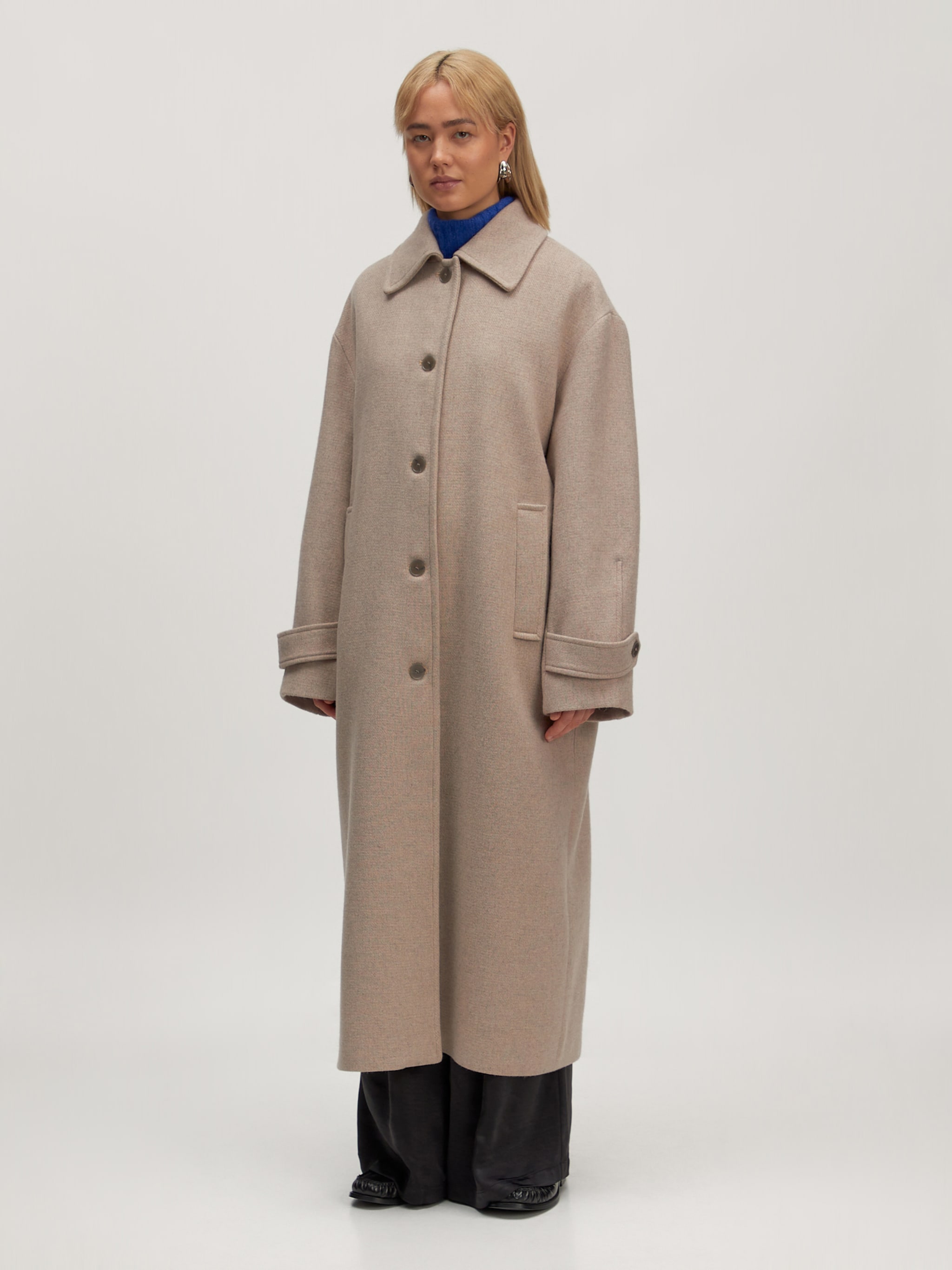 EDITED Productos Abrigo de entretiempo 'Fine' beige