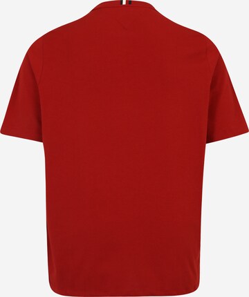 Tommy Hilfiger Big & Tall T-Shirt in Rot