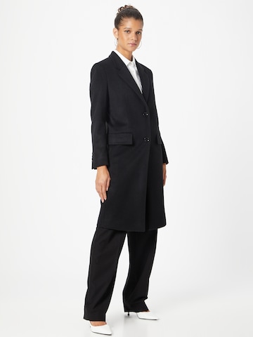 BOSS Between-seasons coat 'Catara' in Black: front