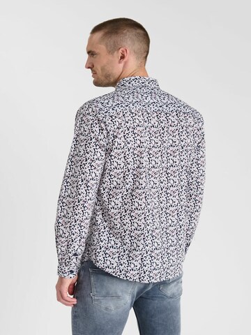 Coupe regular Chemise 'Vetel' Le Temps Des Cerises en bleu