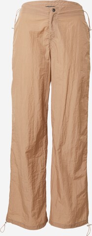 Nasty Gal - regular Pantalón en marrón: frente