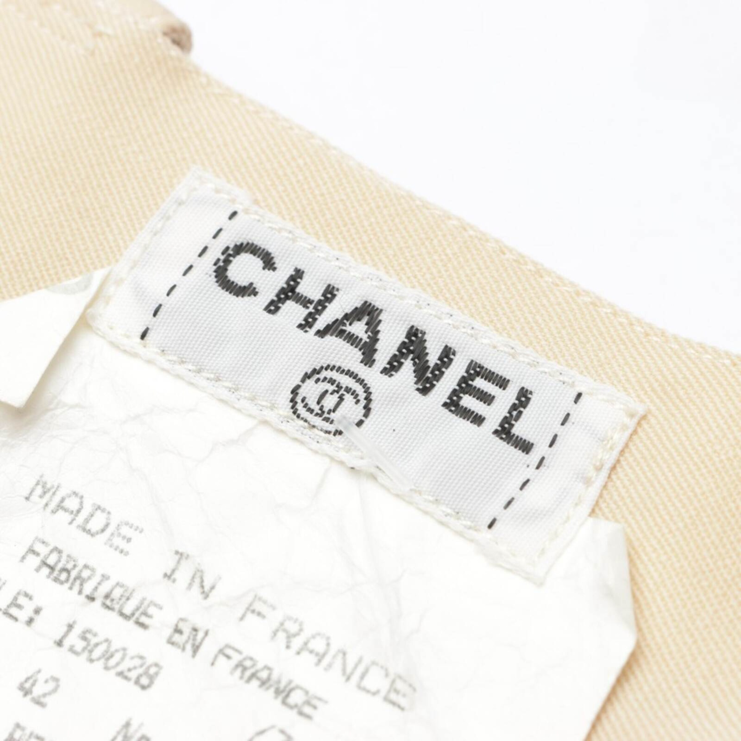 CHANEL Skirt in L in White