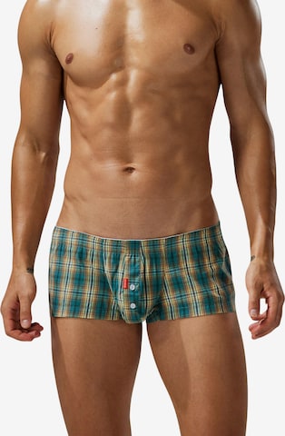 SEOBEAN Boxershorts in Grün: Vorderseite