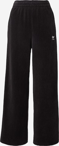 ADIDAS ORIGINALS Regular Housut 'ESS' värissä musta: etupuoli