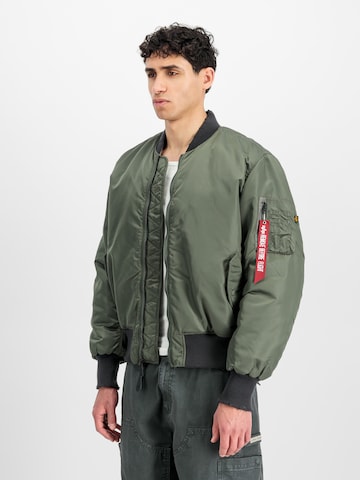 Veste mi-saison 'MA-1 Distressed' ALPHA INDUSTRIES en vert : devant