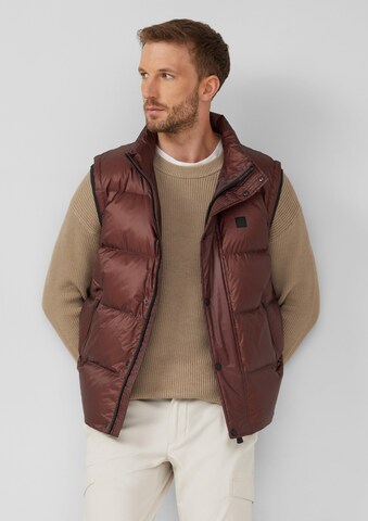 Gilet s.Oliver BLACK LABEL en rouge : devant