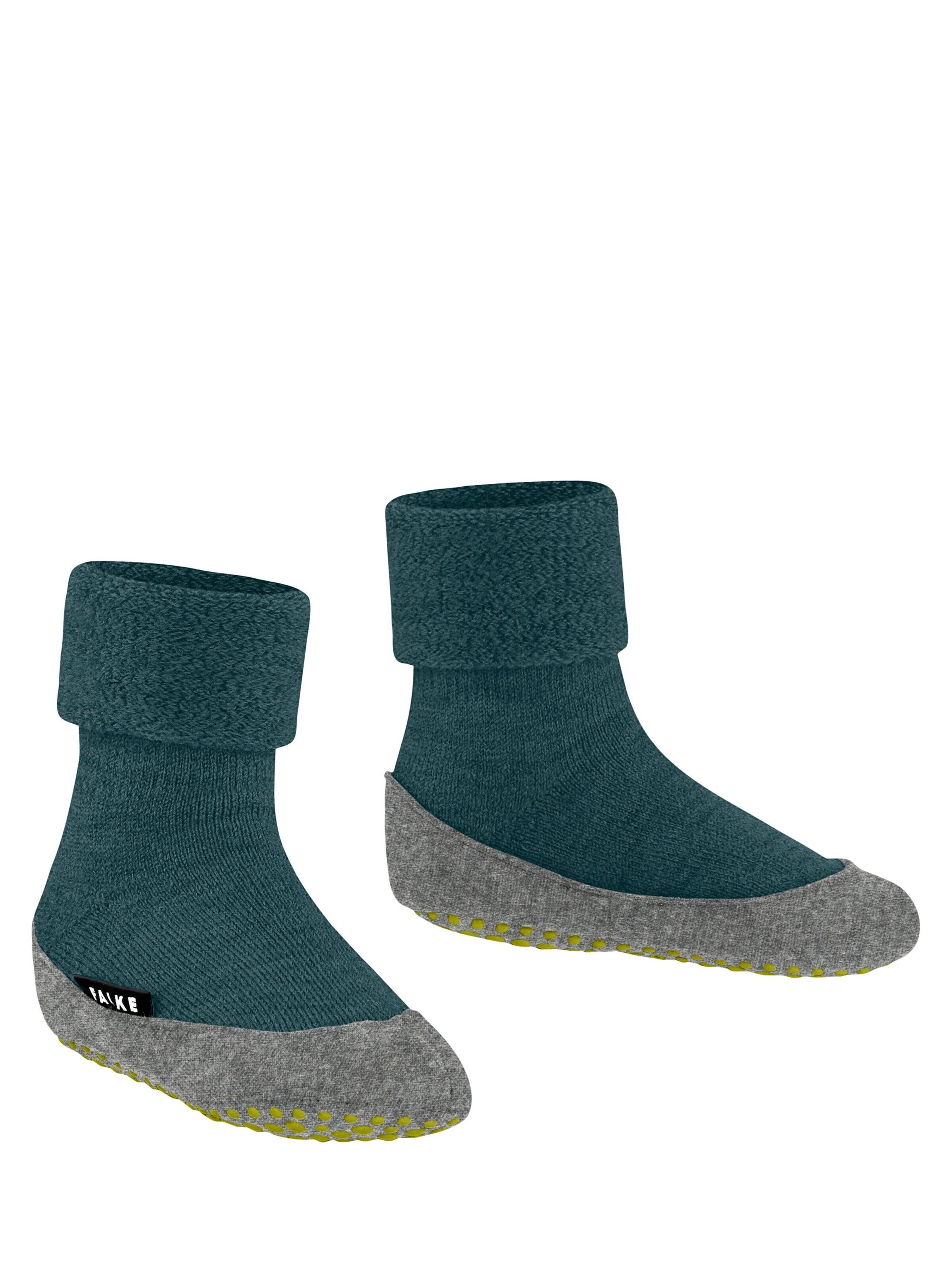 FALKE Socks 'Cosyshoe Teens' in Green
