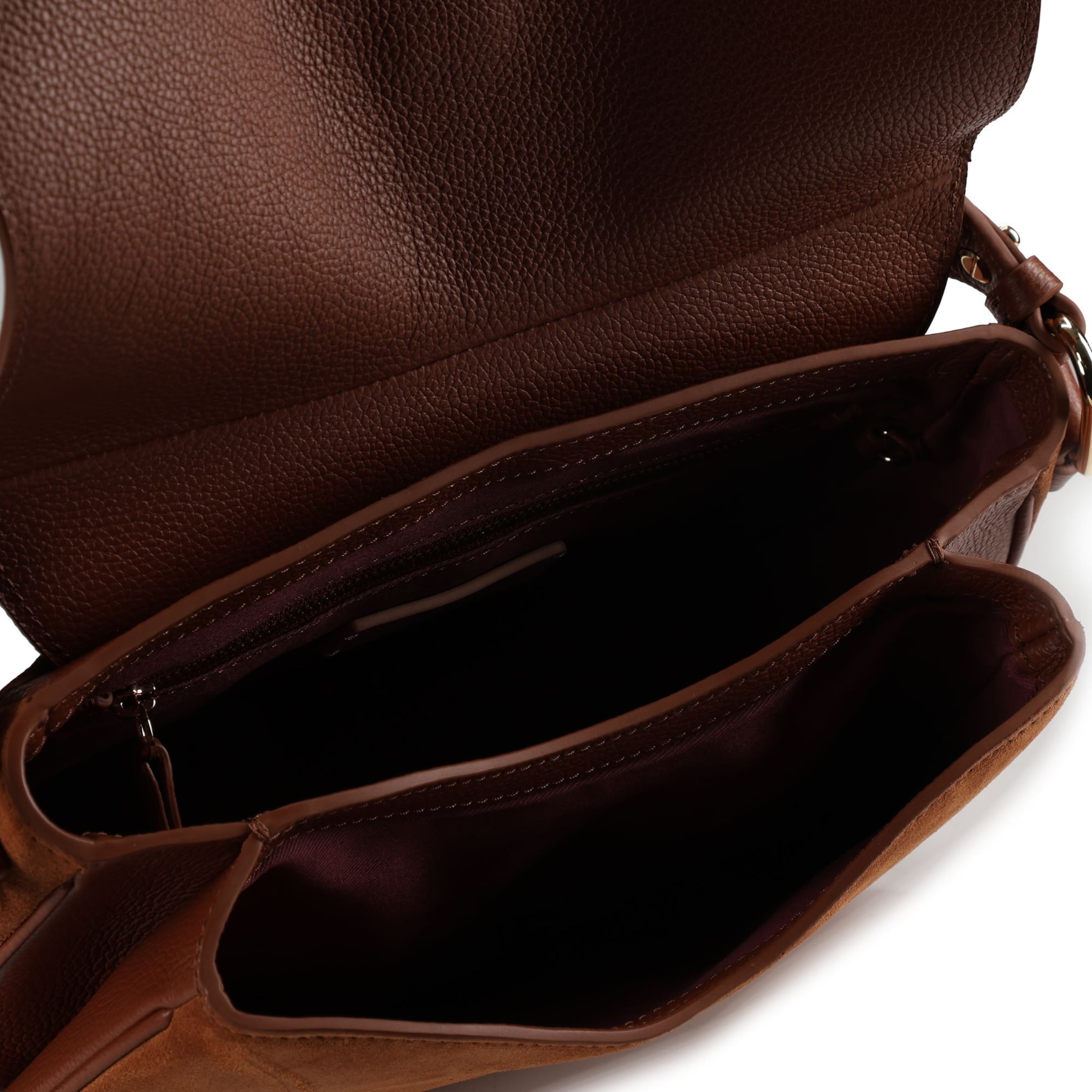 Sac bandoulière 'Mavery' Coccinelle en marron