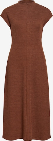 VILA Strikkjole 'VIRaffi' i brun: forside