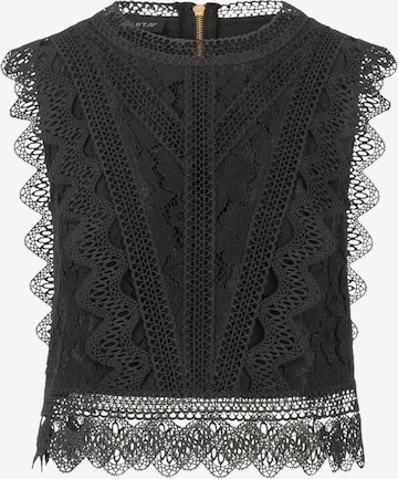 APART Top in Schwarz: Vorderseite