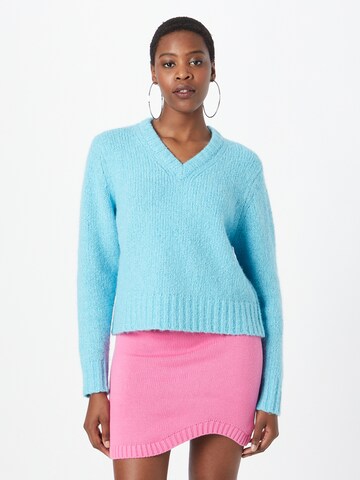Samsøe Samsøe Sweater 'JAZMIN' in Blue: front