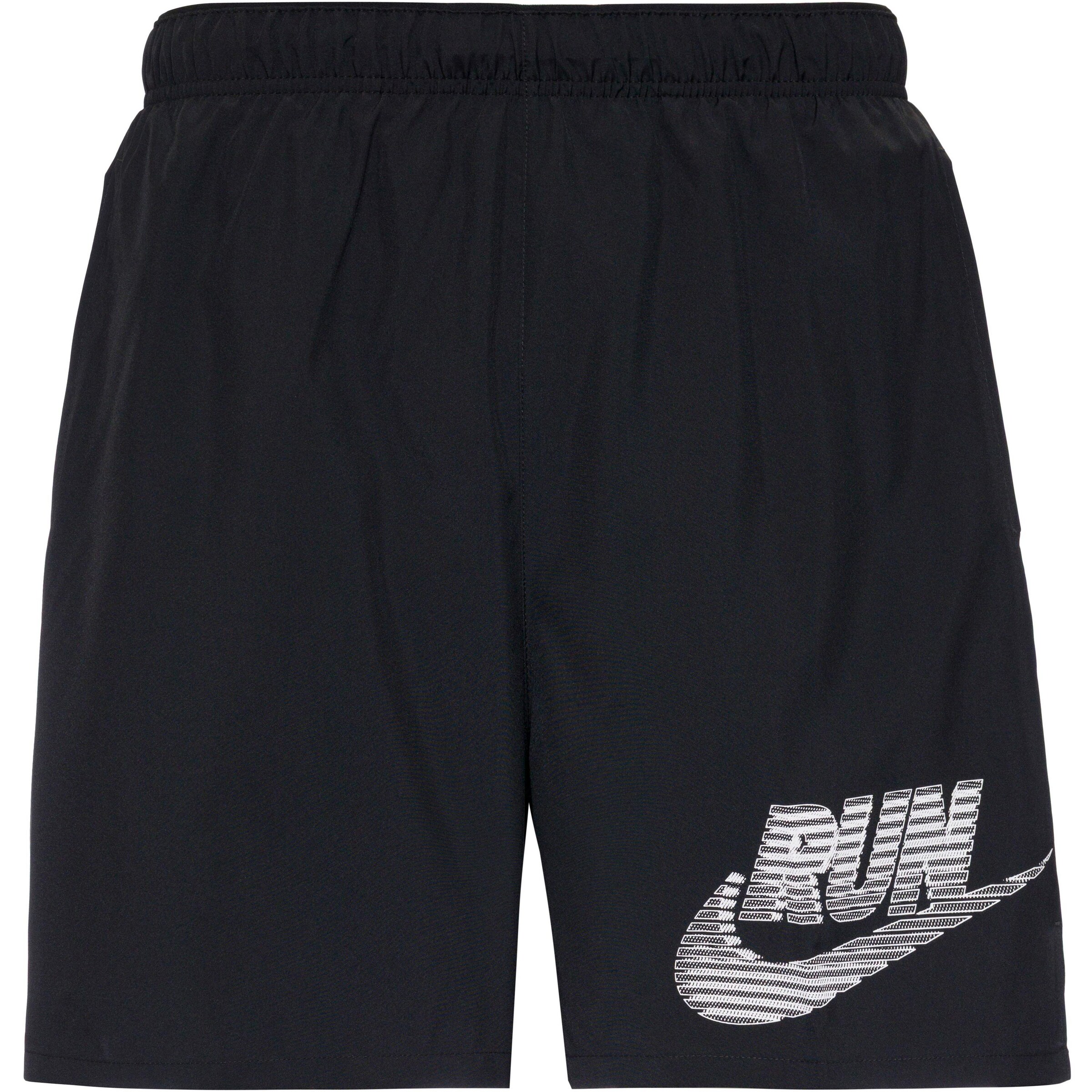 NIKE Athletic Pants 'Challanger' in Black / White, Item view