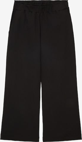 TOM TAILOR DENIM - Loosefit Pantalón en negro: frente