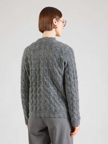 YAS Cardigan 'YASBUBERA' i grå