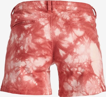 Le Temps Des Cerises Regular Chino Pants 'VELI 4' in Pink