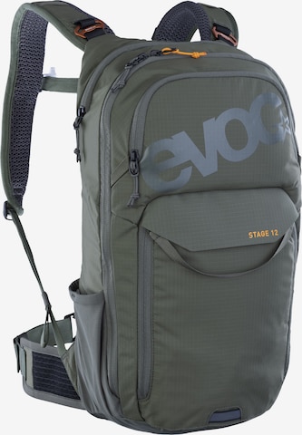 EVOC Rucksack 'STAGE 12' in Grün: Vorderseite