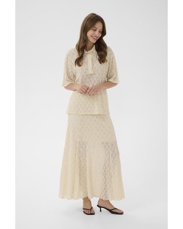 CULTURE Nederdel 'Kine' i beige