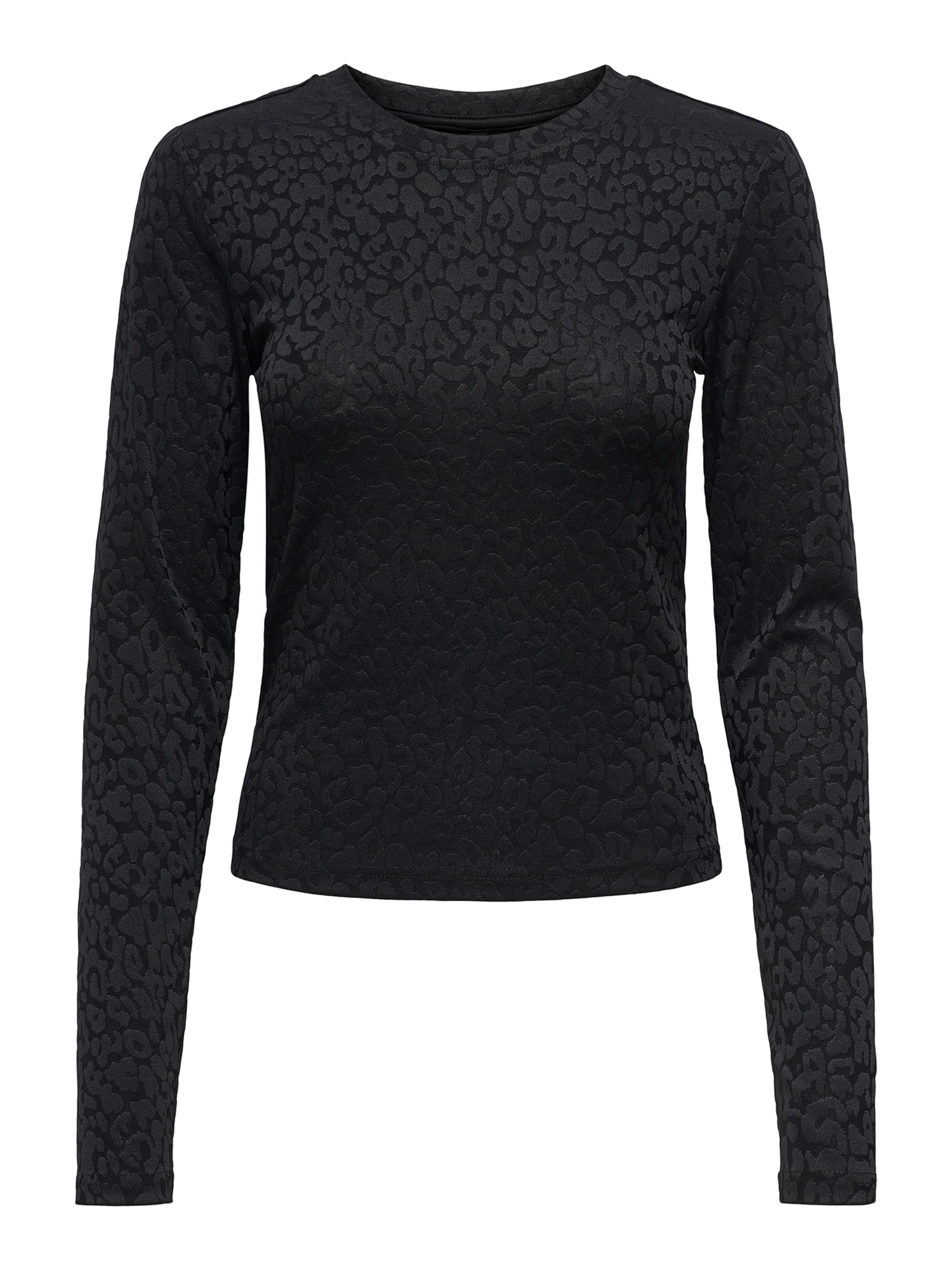 ONLY Póló 'ONLZELE' - fekete: elől