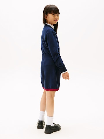 TOMMY HILFIGER Kleid 'Varsity Intarsia' in Blau