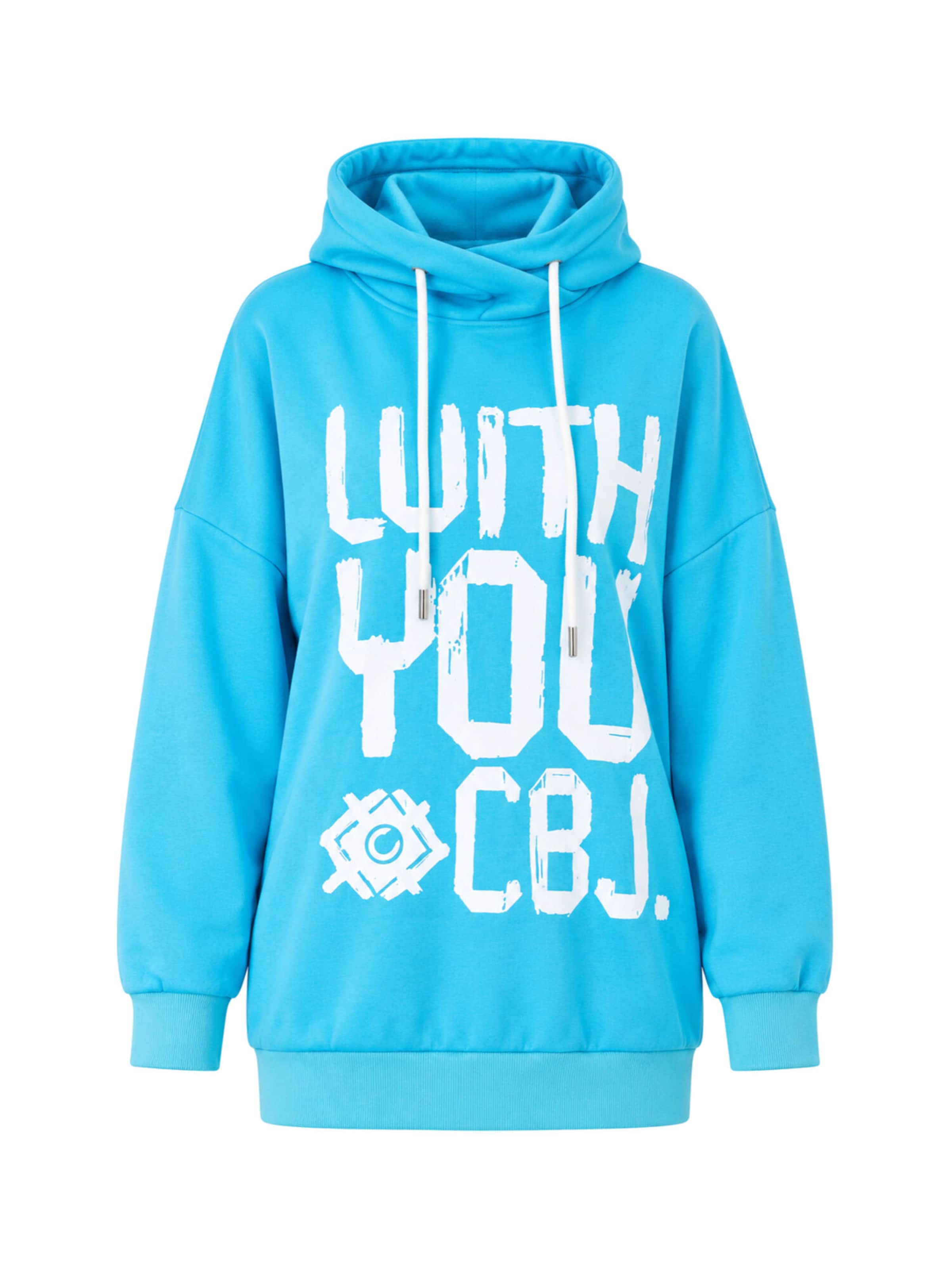 CIPO & BAXX Kapuzensweatshirt in Blau: Vorderseite