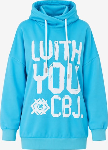 CIPO & BAXX Kapuzensweatshirt in Blau: Vorderseite