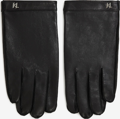 Pirštuotos pirštinės iš Karl Lagerfeld, spalva – juoda, Prekių apžvalga