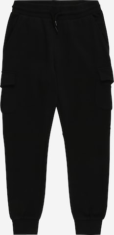 Urban Classics Tapered Pants in Black: front