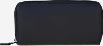 mywalit Wallet 'Large Zip Around Purse' in Blue: front