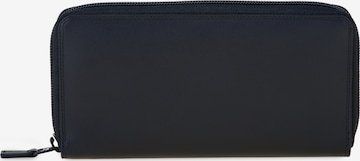 mywalit Wallet 'Large Zip Around Purse' in Blue: front