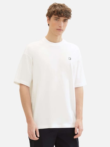 TOM TAILOR DENIM Bluser & t-shirts i hvid: forside
