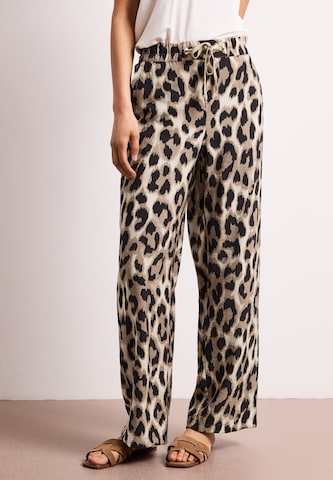 CECIL Loose fit Pants in Beige: front