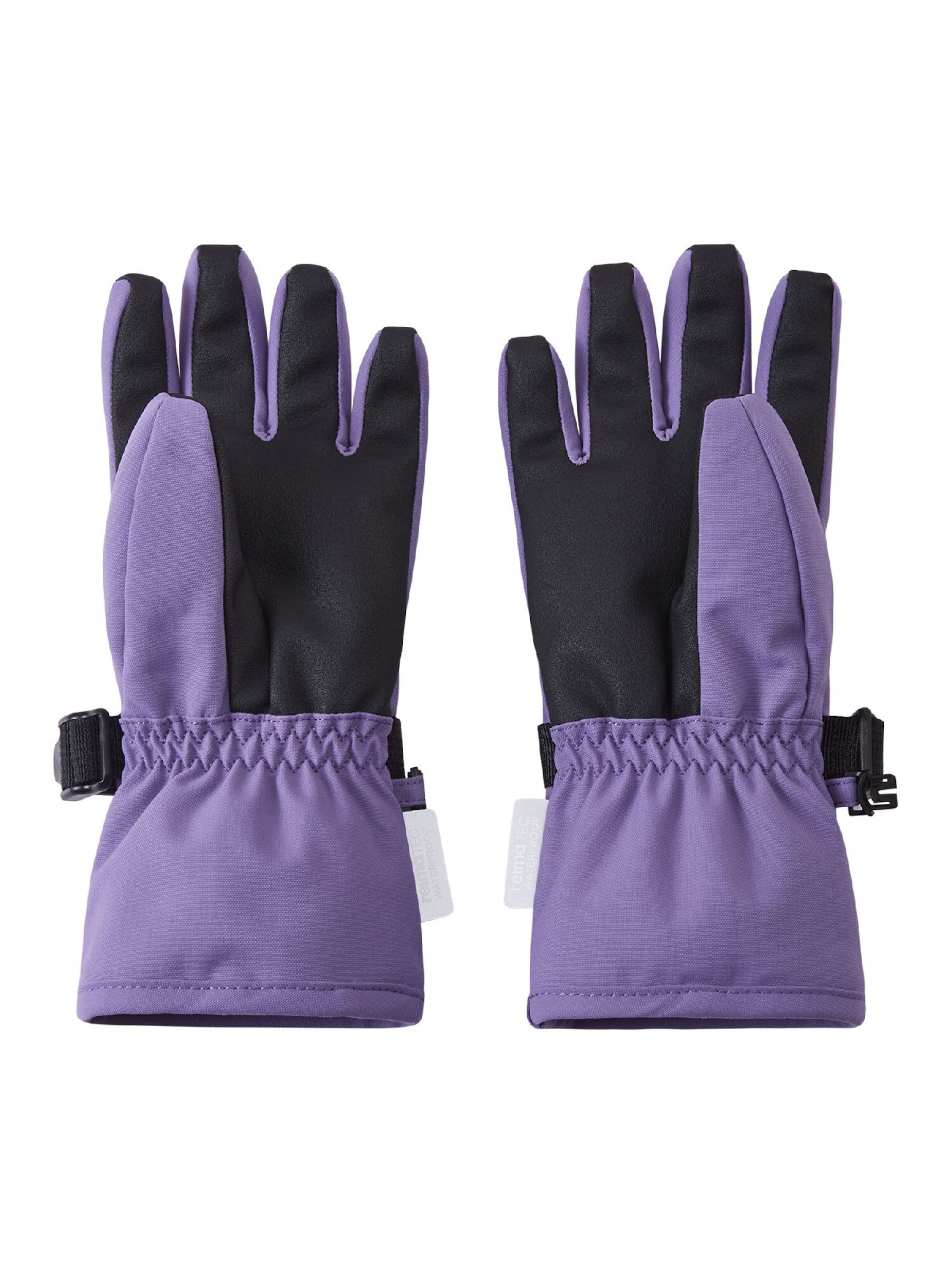 Reima Gloves 'Tartu' in Purple: front