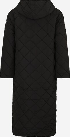 Monki Between-seasons coat in Black
