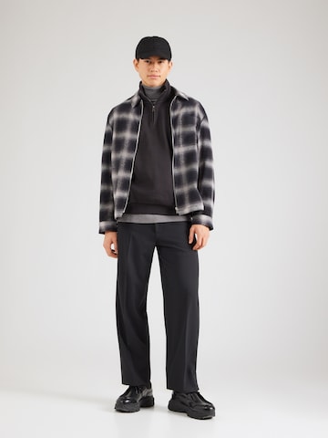 TOMMY HILFIGER Sweatshirt 'ESSENTIAL' in Black