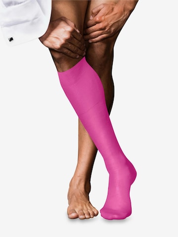 FALKE Kniestrümpfe 'No. 9 Pure Fil d´Écosse' in Pink