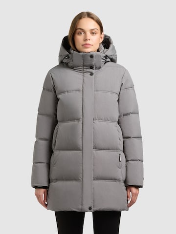 khujo Winterjacke in Grau: Vorderseite