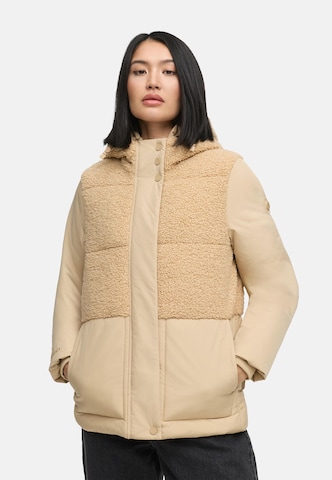 Veste d’hiver 'Sheeta 16' MARIKOO en beige : devant