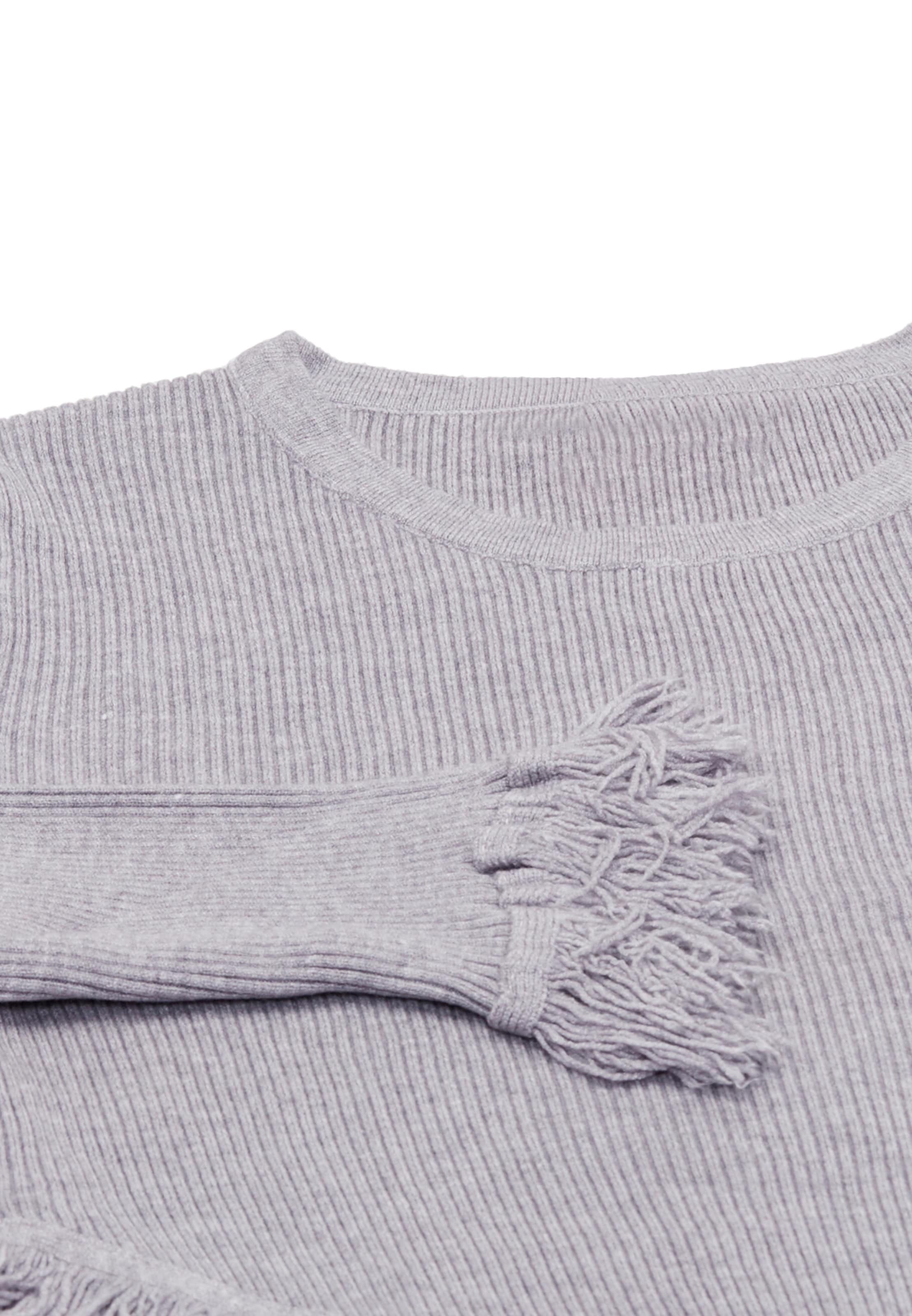 Pull-over swirly en gris
